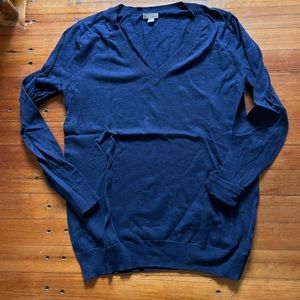 Gap navy v-neck sweater